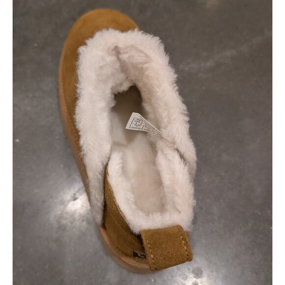 UGG Koolaburra Mini Platform Boots Size 8 UGG Ultra Mini Chestnut Brown - Picture 4 of 10